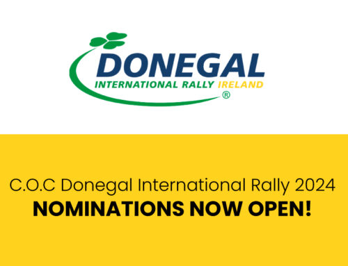 Nominations for C.O.C. Donegal International Rally 2024